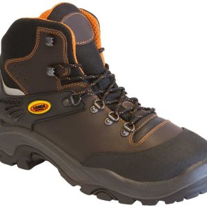Scarpa tornado alta fiore marrone