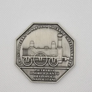 MEDAGLIA PRIMA FERROVIA PIETRARSA NAPOLI-PORTICI