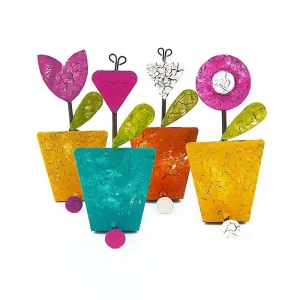 Appendino fiore colori assortiti h16cm