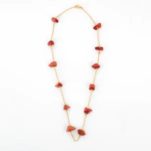 Collana Capuchina Rosso