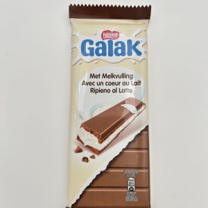 🤍 Tavoletta Galak Ripieno al Latte – Cioccolato Bianco con Cuore Cremoso 90g