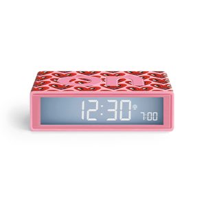 Lexon Sveglia Flip+ Heart Pink Keith Haring