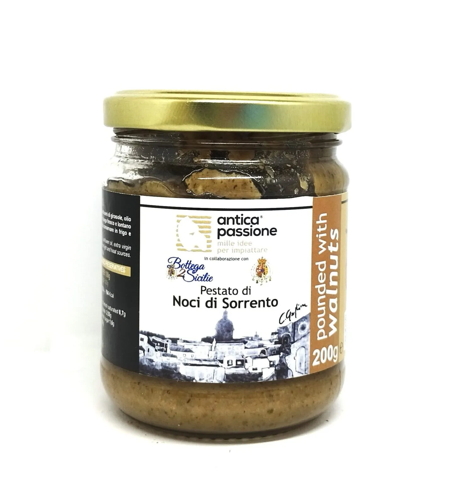 PACCO da 6 Barattoli NOCI DI SORRENTO 200gr. Pacco da giù Campania felix *4,90 Pz.*