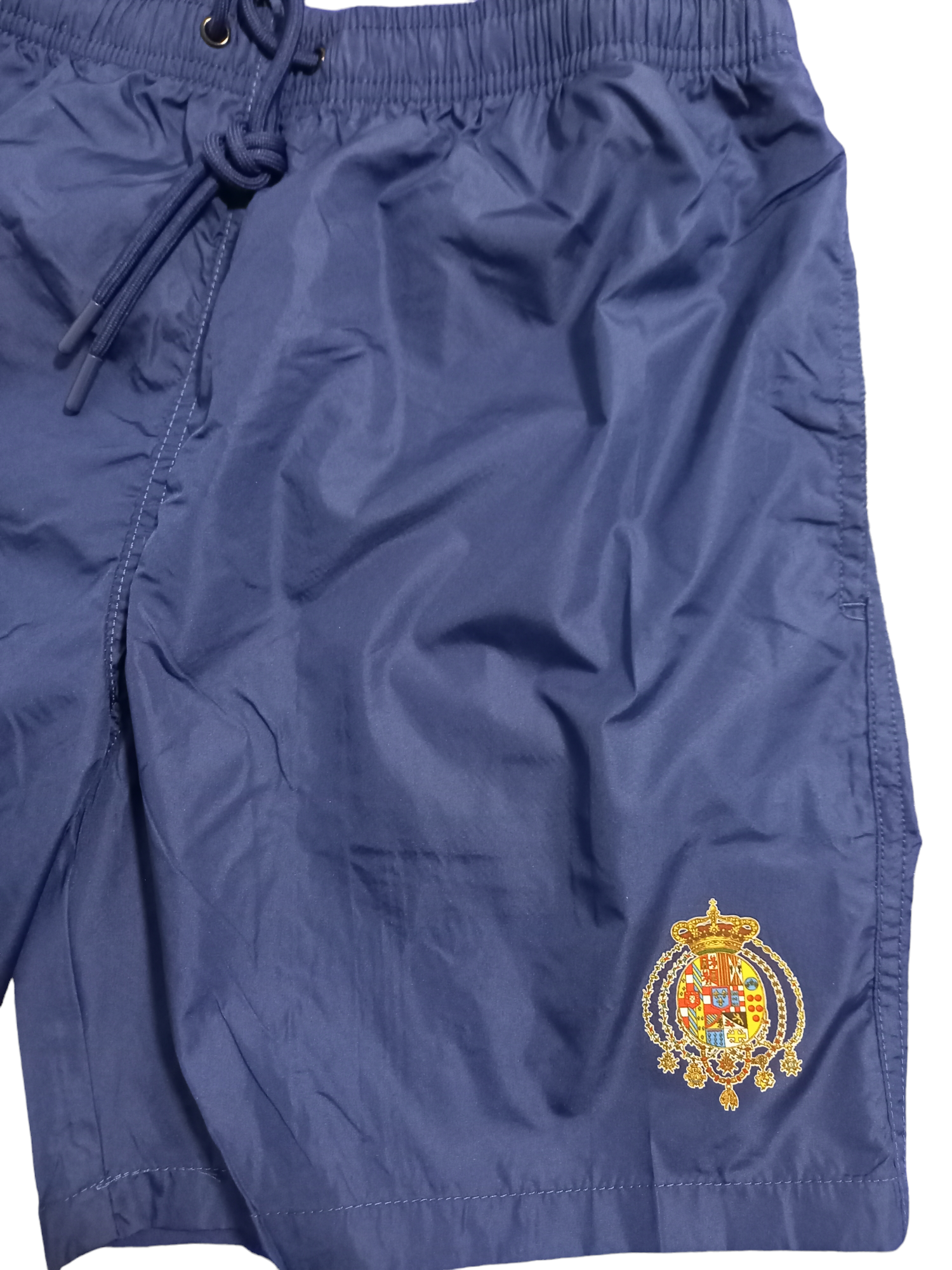 Costume Boxer uomo blu scuro con stemma Regno delle due Sicilie stampato - immagine 3