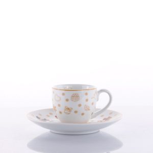 Weissestal Toys Set 2 Tazze Caffè con Piatto