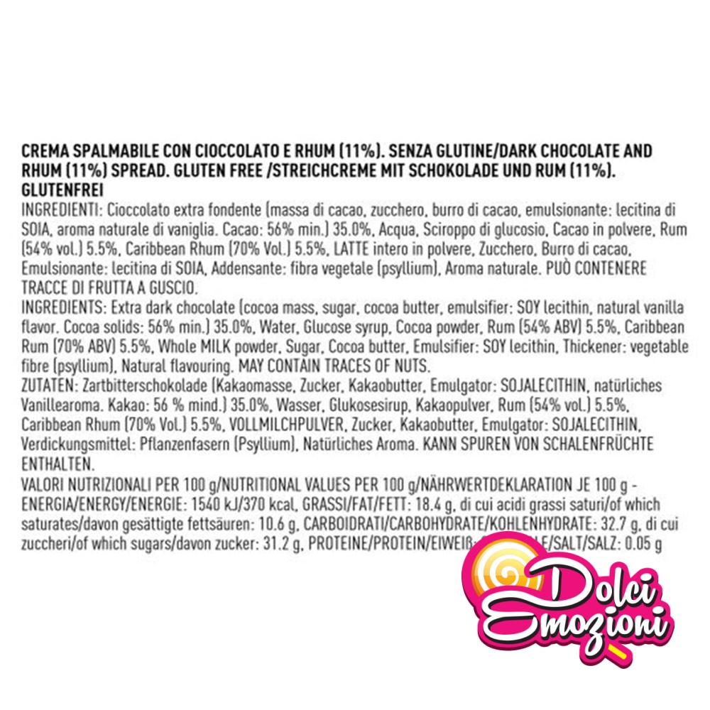 VENCHI CREMA SUPREMA RHUM 250 G - immagine 3