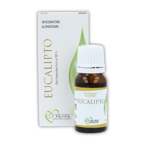 Eucalipto Olio Essenziale Puro 10 ml – Integratore alimentare