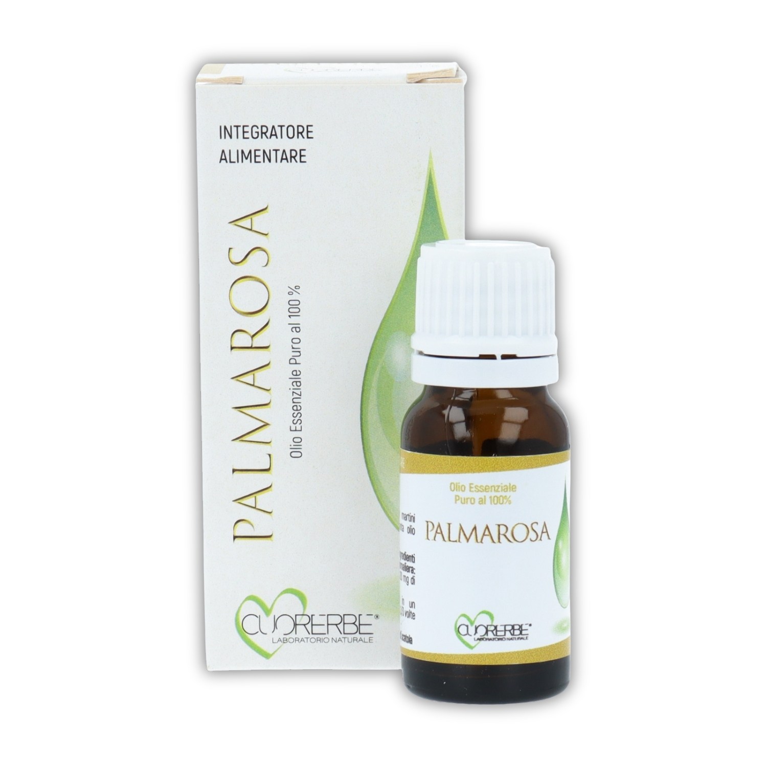 Palmarosa Olio Essenziale Puro 10 ml – Integratore alimentare