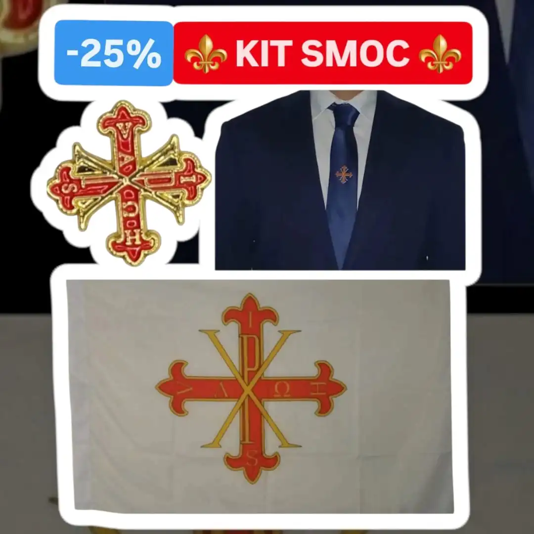 ⚜ -25% KIT SMOC ⚜ SPILLINO SACRO MILITARE ORDINE COSTANTINIANO - immagine 2