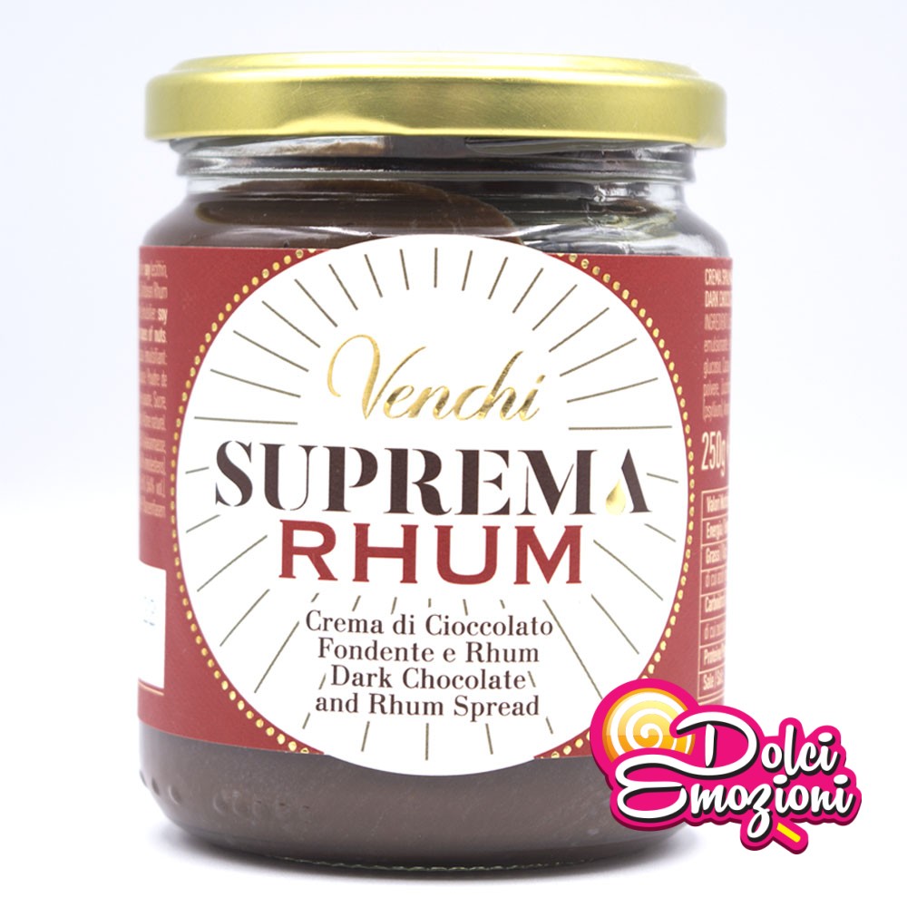 VENCHI CREMA SUPREMA RHUM 250 G
