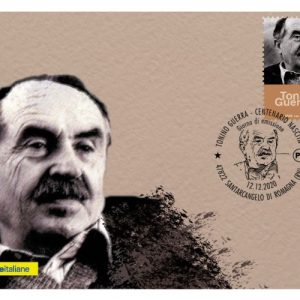 CARTOLINA FILATELICA ITALIA 2020 NUOVA “100° anniversario di TONINO GUERRA ” €3.50