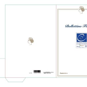BOLLETTINO ILLUSTRATIVO ITALIA 2021 nuovo “COMITATO MINISTRI CONSIGLIO EUROPA”  €15,00