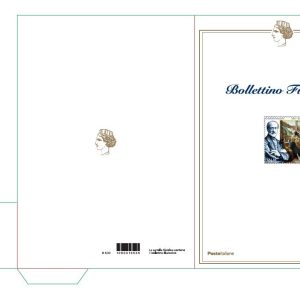 BOLLETTINO ILLUSTRATIVO ITALIA 2022 nuovo ” GIUSEPPE MAZZINI ” €13,00