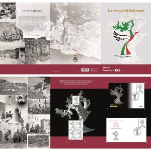 FOLDER ITALIA 2022 NUOVO “SCOPPIO POLVERIERA di FALCONARA” € 20.00