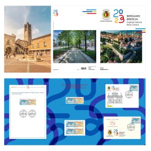 FOLDER ITALIA 2023 nuovo ” BERGAMO CAPITALE della CULTURA 2023 ” €30,00