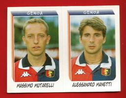 FIGURINE PANINI originale anno 2000 SERIE B GENOA Mutarelli-Manetti n.560 € 1,20