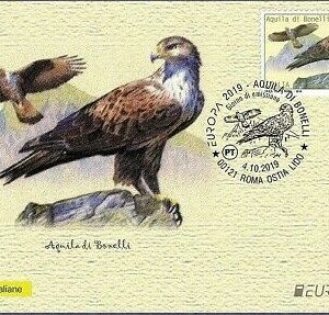 CARTOLINA FILATELICA ITALIA 2019 NUOVA “EUROPA – AQUILA  ” €3,50