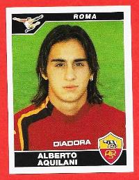 FIGURINE PANINI originale anno 2004/05  serie A ROMA A. Aquilani n.397 € 1,00
