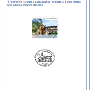 BOLLETTINO ILLUSTRATIVO ITALIA 2024 nuovo ” BORGO TRESCORE ” €10,00