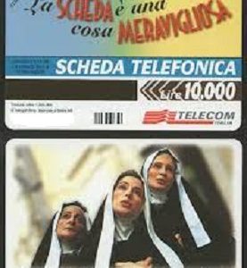 TELECOM 31.12.99 ” CAMPAGNA TV – SUORE ” n.651 Mantegazza L.10.000  Usata  €0,80