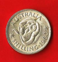 AUSTRALIA 1960 1 Scellino  KCC Km59 €0.70 Circulated