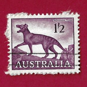 Francobollo  AUSTRALIA 1958 YT 255A usato  ” fauna locale ” € 0.20