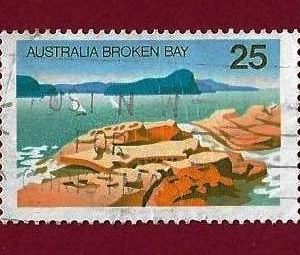 Francobollo AUSTRALIA 1976 YT 596  usato  “scene di interesse” € 0,20
