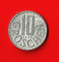 Austria 1953  10 Groschen  Wcc KM2878  € 0.99 circulated
