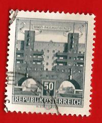 AUSTRIA 1959 YT 869BB phosphorescent paper Used   € 0.10