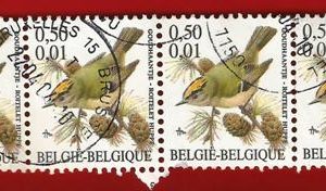 BELGIO -BELGIUM 2001  YT 2980  QUARTINA – QUATRAIN Used € 1.20
