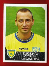 FIGURINE PANINI  originale anno 2002-03 serie A CHIEVO VERONA n.91 E. Corini €1,00