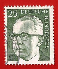 GERMANIA – BRD FEDERAL REPUBBLIC of GERMANY 1970 YT  508 Used € 0.12