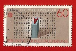 GERMANIA – BRD FEDERAL REPUBBLIC of GERMANY 1983 YT 1007 Used € 0.15