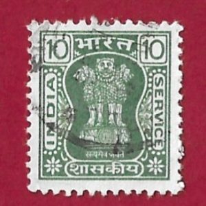 FRANCOBOLLO INDIA 1982 YT S83 ”colonna di Asoka Pillar”  usato € 0,60