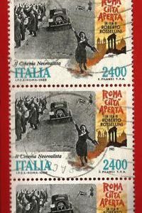 ITALIA / ITALY 1988 YT 1793  QUARTINA – QUATRAIN Used € 4,00