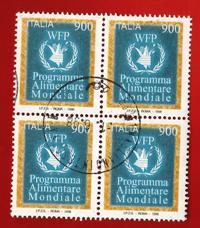 ITALIA / ITALY 1998 YT 2302  QUARTINA – QUATRAIN Used  € 2.50