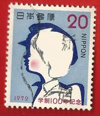 GIAPPONE – JAPAN 1972 “The 100th Anniversary of Japanese Educational System” YT 1066  used € 0.20