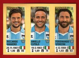 FIGURINE PANINI originale  anno 2013/14 Serie B Pescara n.718 a/c Maniero +2 € 0.60