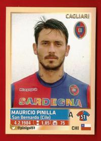 FIGURINE PANINI originale  anno 2013/14   n.96 Cagliari M. Pinilla € 0.60
