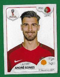 FIGURINE PANINI ORIGINALE Campionato del Mondo RUSSIA 2018 PORTOGALLO A. Gomes n.125 €0.35