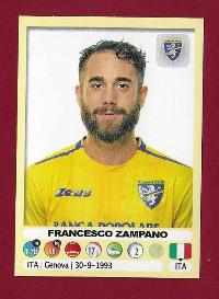 FIGURINE PANINI originale anno 2018/19  serie A FROSINONE  n.175 F. ZAMPANO € 0,35