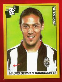 FIGURINE PANINI originale anno 2007/08  Serie A JUVENTUS n.186 M. G. Camoranesi € 0.80