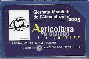 TELECOM 30.06.2006 “giornata mondiale dell’alimentazione” n.2037 usata € 1.20