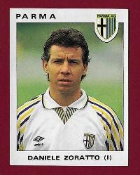 FIGURINA PANINI 1991-92 NUOVA PARMA  N.255 D. Zoratto (I) €1.50