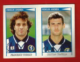 FIGURINE PANINI originale anno 1998/99 serie B  Fidelis Andria Tudisco-Trapella n.499 €1.00