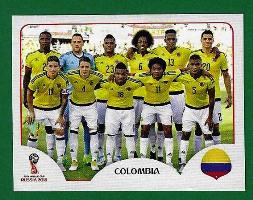 FIGURINE PANINI ORIGINALE Campionato del Mondo RUSSIA 2018 COLOMBIA Squadra N.633 €0.35
