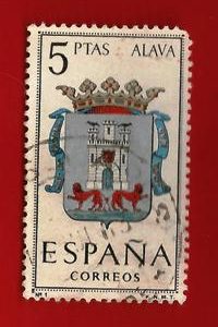 SPAGNA – SPAIN 1962 YT 1079 €0.12 Used