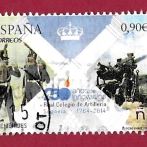 FRANCOBOLLO  SPAGNA 2015 YT 4662 USATO  €1,10
